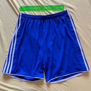 Blue Adidas Running Shorts